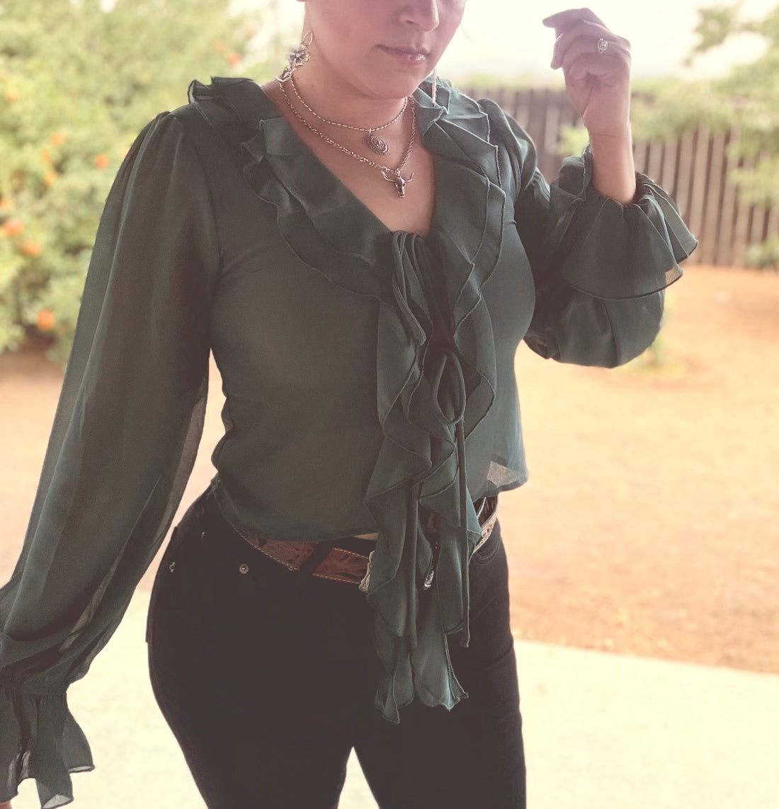 Ruffle Top