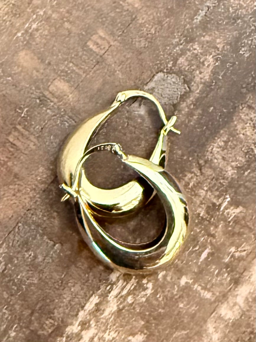 Gold Hoop Earrings