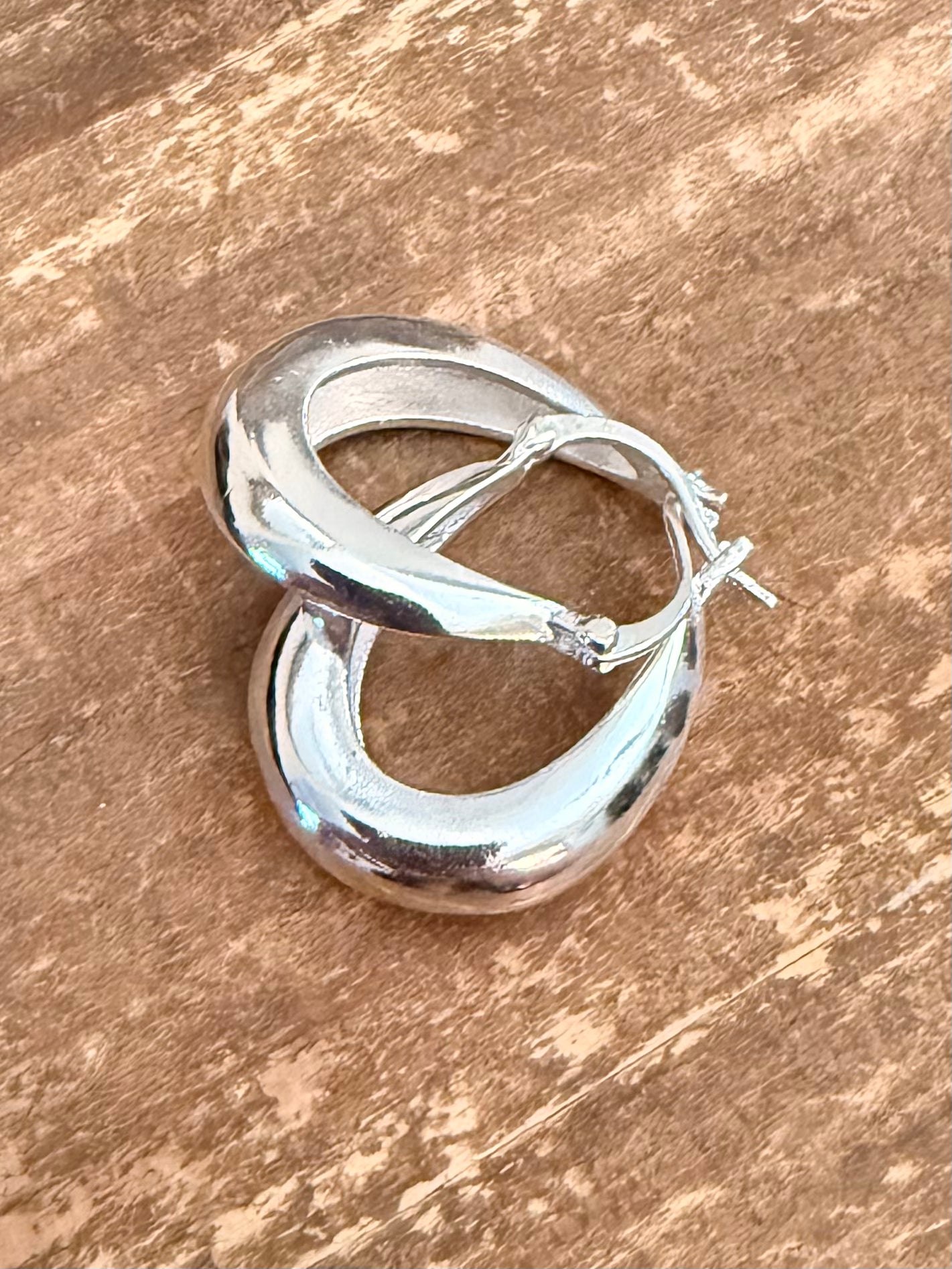 Silver Hoop Earrings